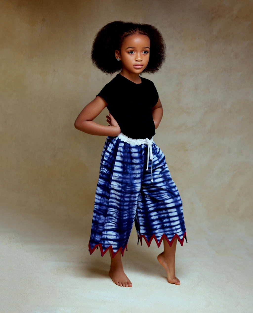 Handmade Tie-Dye Adire Pants Kids